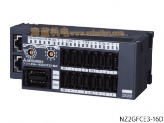 NZ2GFCE3-16DE|16点 DC24V（源型）输入，远程模块、e-CON连接器、3线式