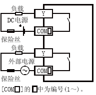 FX3U-80MR/ES-A输出连接图